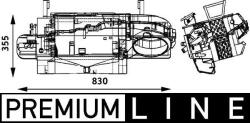 Mahle Schimbator de caldura habitaclu Mahle AH 172 000P (MAHLEAH172000P)