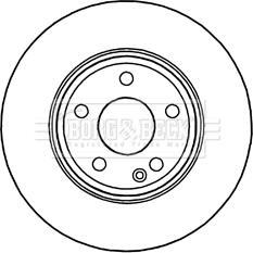 Delphi Frana disc Disc frana Delphi BG4788C - compatibil Mercedes-Benz (DELPHIBG4788C)