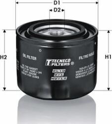 Tecneco Filters Filtru ulei Tecneco Filters OL138 - compatibil Fiat, Alfa, Renault, Iveco - Tecneco Filters (TECNECOFILTERSOL138)