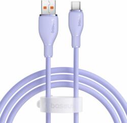 Baseus Cablu Baseus Pudding fast Charge USB la USB-C 100W, 2m, Violet (P10355703511-01) - typec