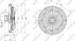 NRF Comanda ambreiaj Aerisitor NRF 49640 (NRF49640)