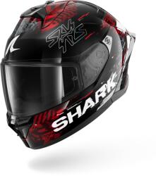 Shark Cască Moto Integrală SHARK SKWAL CUP SPEED-VIB · Negru / Roșu / Argintiu