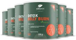 Nature’s Finest 100% Belly Burn + DETOX | 6-es csomag | Bio | Legjobb fogyasztó ital | vegán fogyókúrás termék | a Nature's Finest-től | 720g