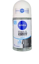 Nivea black-white invisible fresh anti-perspirant roll-on 50ml