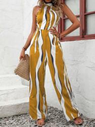 Shein IC75101 Shein Márványos Nyakba Akasztható Nyári Overál (13) XXL