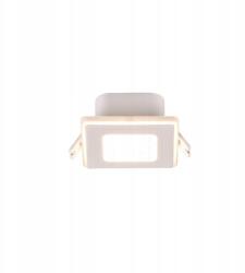 TRIO Süllyesztett lámpatest szögletes modern fehér Led 3000K IP44 8 cm Trio (653410131)