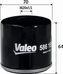 Valeo Filtru ulei Valeo 586155 - compatibil Mazda (VALEO586155)