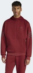 Adidas adidas M FI 3S FZ HOODED TRACK TOP S | Bărbați | Hanorace | Roșu | KD5233