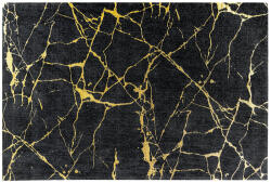 Invicta interior Covor MARBLE 160x240cm negru auriu (43724) Covor