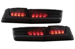 KITT Lightning Stopuri LED BMW Seria 3 G20 Sedan 2018-2022, aspect laser, negre (TLBMG20LSB)