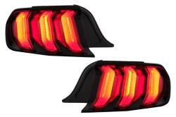 KITT Stopuri Full LED pentru Ford Mustang VI S550 2015-2019 cu semnal secvential (TLFMUR)