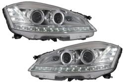 KITT Specials Faruri LED pentru Mercedes Clasa S W221, look facelift, semnalizare dinamica (HLMBW221FW)