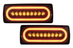 KITT Lightning Stopuri Full LED fumurii pentru Mercedes G-Class W463 cu semnal dinamic (TLMBW463S)