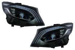 KITT Faruri Full LED negre pentru Mercedes V-Class W447 2016-2020 (HLMBW447)