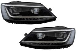 KITT Faruri LED DRL pentru VW Jetta Mk6 VI 2011-2017, semnal dinamic Matrix (HLVWJ6MX)