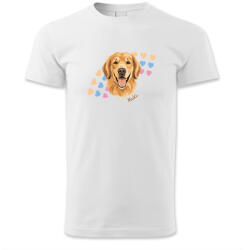 polofun. hu Golden retriever, szívecskés, Muki