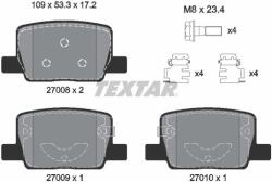 TEXTAR set placute frana, frana disc TEXTAR 2700801 (2700801)