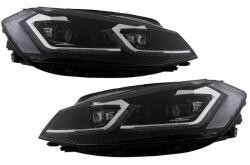 KITT Faruri LED RHD pentru VW Golf 7.5 Facelift 2017-2020 cu semnal dinamic (HLVWG7F75SRHD)