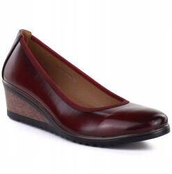 VINCEZA Női platform félcipő piros Vinceza 58628 39 (V58628 RD)