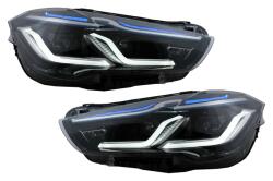 KITT Faruri Full LED pentru BMW X1 F48 SUV 2015-2020, conversie halogen la LED (HLBMX1F49NL)