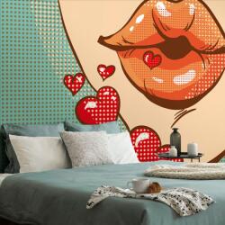 Dovido Tapet pop art sărut plin de dragoste - 147x99