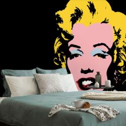 Dovido Tapet pop art Marilyn Monroe pe fundalul negru - 196x132