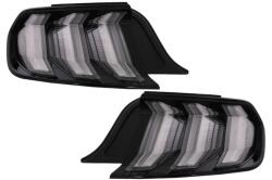KITT Specials Stopuri Full LED pentru Ford Mustang VI S550 2015-2019 fumurii cu semnal dinamic (TLFMUC)