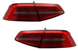 KITT Stopuri LED Matrix R-Line cu semnal dinamic pentru VW Passat B8 3G Sedan (TLVWPA3G)