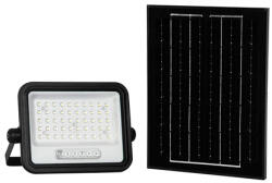 V-TAC Reflector solar LED 100W, 7in1, 1200 lm, IP65, negru, V-TAC (SKU-24083)