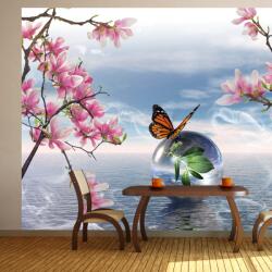 Artgeist Fototapet - In a soap bubble - 100x70