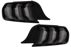 KITT Stopuri Full LED fumurii pentru Ford Mustang VI S550 2015-2019 cu semnal dinamic (TLFMUS)