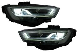 KITT Specials Faruri LED pentru Audi A3 8V Facelift 2016-2019, upgrade din Xenon/HID (HLAUA38VLED)