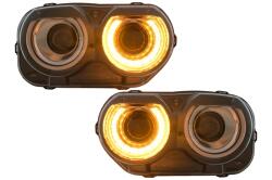 KITT Specials Faruri LED RGB negre pentru Dodge Challenger 2015-2024, set stanga-dreapta (HLDOGCHA3FR)