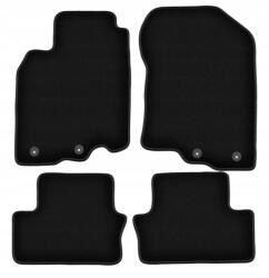 Wielganizator Autószönyegek Honda Insight II 2009-2014-hez Basic szett fekete 4 db