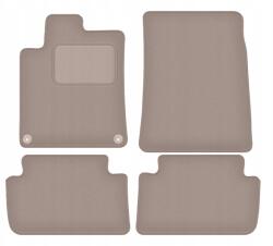 Wielganizator Autószönyegek Peugeot 407 2004-2011 kupéhoz Lux szett Bézs 4 db
