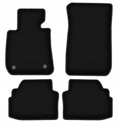 Wielganizator Autószönyegek Bmw 3 E92 2004-2011-hez Basic szett fekete 4 db tépőzár