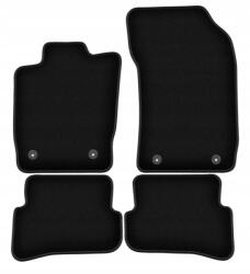 Wielganizator Autószönyegek Audi A1 8X 2010-hoz Basic szett fekete 4 db