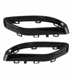 3F Quality 2xKIPUFOGÓVÉG Fedél Fekete Fényes Benz C-class W205 Sedan Amg-hez