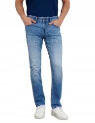 Guess Férfi Farmer Egyenes Kék Koptatott 52-ES