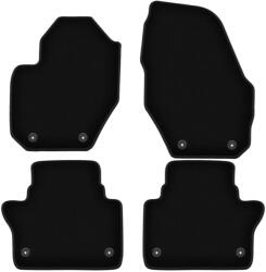 Wielganizator Autószönyegek Volvo S60 II 2010-2018-hez Basic szett fekete 4 db