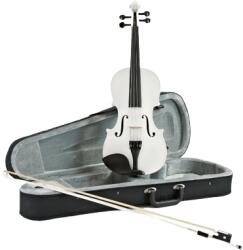 KlaussTech Set Vioara KlaussTech, Marime 3/4, 4 Corzi, Material Lemn, Alb (clsx0899)