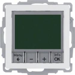 Hager Q. 1 temperature controller with timing control and sunny centerpiece, velvet 20446089 - pcmall