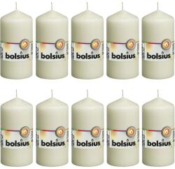 Bolsius Pillar candle ivory 10 pcs (428076)