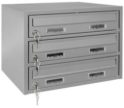  M39R/3 modulos postaláda RAL9006, RAL 9006 / Szürke