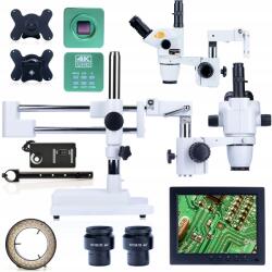  Sztereomikroszkóp Moon Pro MSMP-T-SDMS1-6745 - Trinokuláris Fej Simul-Focal | 6, 7-45x, 105mm | Elektronika, Ékszer