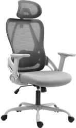 Mark Adler Ergonomikus irodai szék állítható fejtámla, 3D kartámasz, szürke