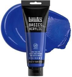 Liquitex Basics akrilfesték, 250 ml - 381, cobalt blue hue