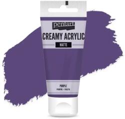 Pentart krémes akrilfesték, matt, 60 ml - lila