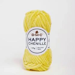 DMC Happy Chenille amigurumi zseníliafonal, 15 g - 25, sárga