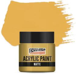 Pentart matt akrilfesték, 50 ml - mandarin